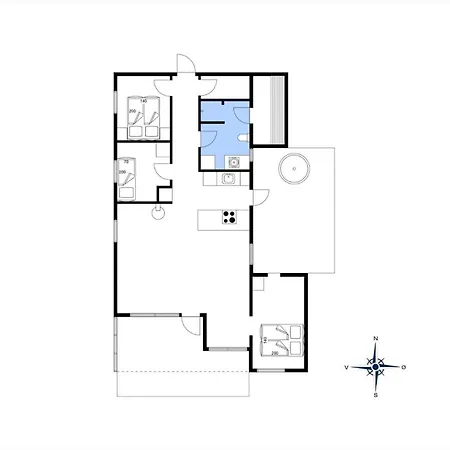 Casa de Férias Bl1029-pandrup-rodhus-skolevej-9